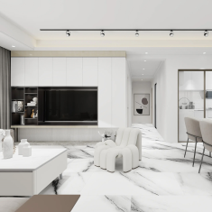 Korner SPeCtra Floor Bianco Marble interer-1000x1000